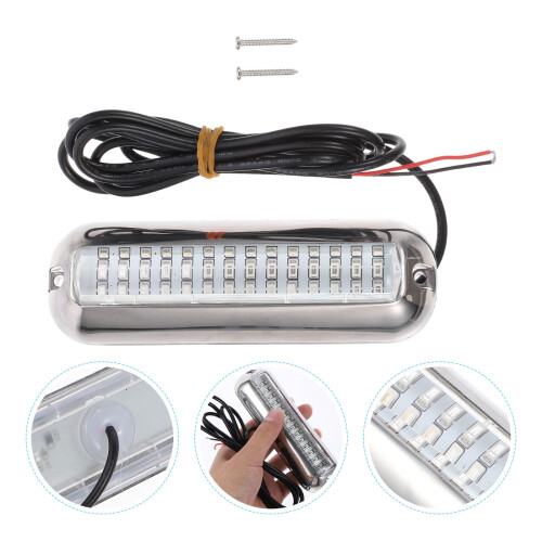 Subaquática Para Aço Inoxidável LED Impermeável 2
