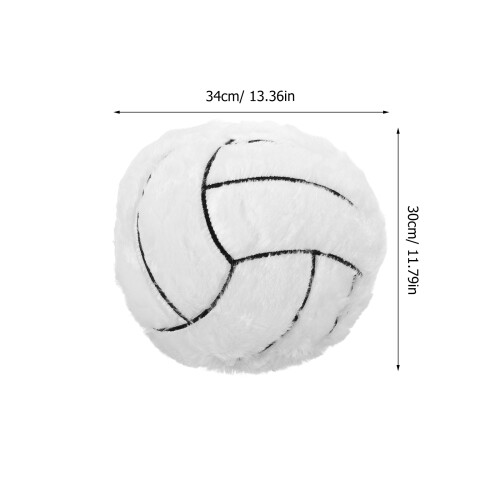 Fluffy Plush Voleibol Recheado Para Quarto De Meninos 1