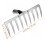 Garden Rake Head Heavy Duty Metaal Vervangende Tool 2