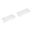 2Pcs Suporte Acrílico Transparente Para CD DVD Vinil 7