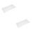 2Pcs Suporte Acrílico Transparente Para CD DVD Vinil 8