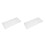 2Pcs Suporte Acrílico Transparente Para CD DVD Vinil 5