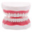 2 Pcs Dente com Língua para e 3