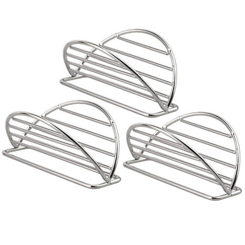 3Pcs -Tacos De Aço Inoxidável Para Burritos E Assar