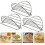 3Pcs -Tacos De Aço Inoxidável Para Burritos E Assar 4
