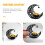 Mubarak Eid Incense Burner Moon Shape Holder Desktop Ornament 8