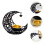 Mubarak Eid Incense Burner Moon Shape Holder Desktop Ornament 5