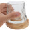 1 Set Whiskyglas Met Voet Roteerbare Drinkware 7