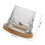 1 Set Whiskyglas Met Voet Roteerbare Drinkware 2