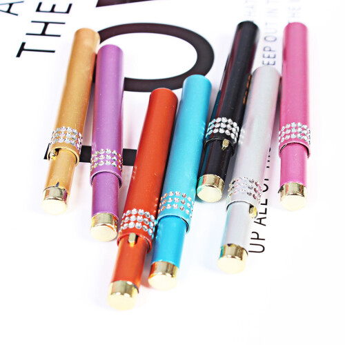 2 Stuks Uitschuifbare Lippenborstel Kunstvezel Compact Draagbaar 2