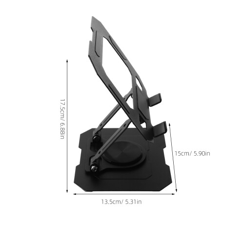 Rotating Tablet Stand Foldable Phone Holder With Cooling Design 2
