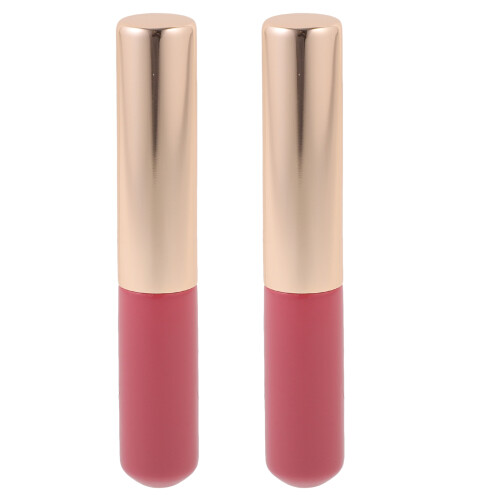 2 Stuks Siliconen Lippenstiftapplicators Herbruikbare Lippenborstels 1