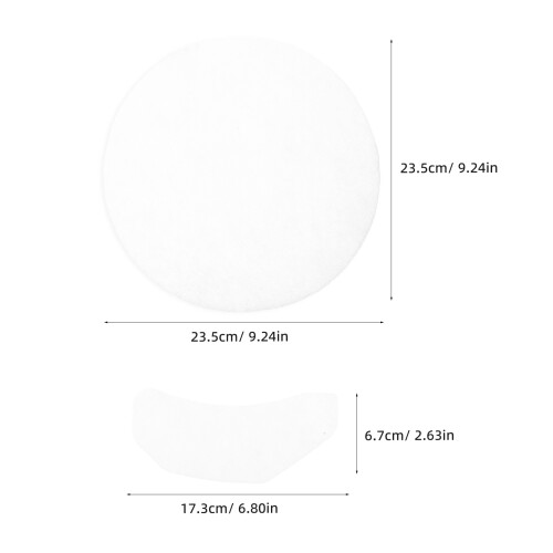 Dryer Filter Replacement Kit Non-Woven Fabric White Easy Clean 1