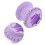 2 Pcs De Para Pincéis De Maquiagem Silicone 11