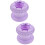2 Pcs De Para Pincéis De Maquiagem Silicone 9