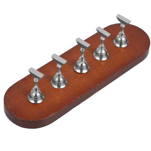 Set Nageldisplaystand Nageloefenbasis Kunstnagel Organizer 1