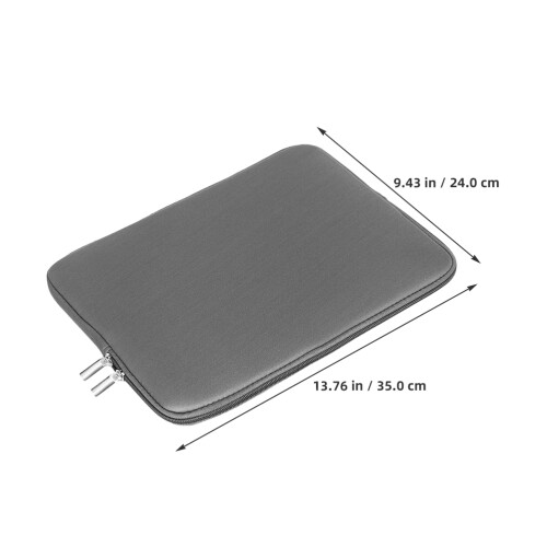 2Pcs Portable Laptop Sleeve Case High Density Cushioning Multi-Color 2