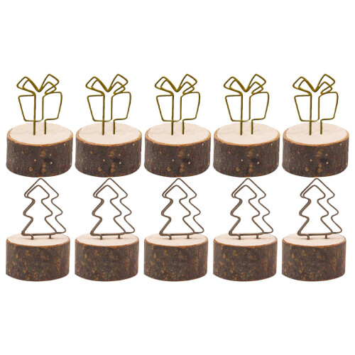 10 stuks memo clips met en onderlegger