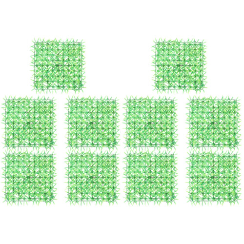 10 Unidades Paneles Césped Artificial Para Decoración 2