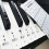 1 Juego De Pegatinas Adhesivas Para De Piano 5