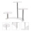 2Stk Mondform Transparent Für Schmuck Und 4