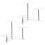 2Stk Mondform Transparent Für Schmuck Und 8