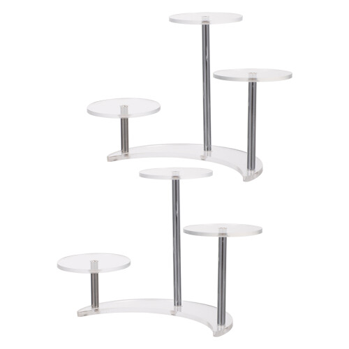 2Stk Mondform Transparent Für Schmuck Und 2