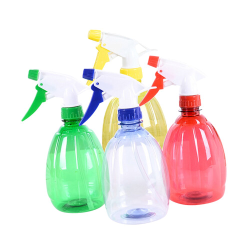 4Pcs 500Ml Hand Press Watering Can Spray Kettle Set 2