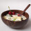 Coconut Bowl Cubiertos De Para Y Ensalada 11