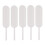 50 Unidades 4 Ml Plástico Transparente Para 2
