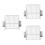 3 Piezas Protector Tubería Inox Antitaponamiento 4