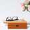 1Pc Pink Double-Layer Glasses Case Portable Eyewear Holder 7