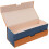 1Pc Pink Double-Layer Glasses Case Portable Eyewear Holder 10