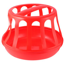 Seau Aliment Poulet Barrières Distributeur Plastique