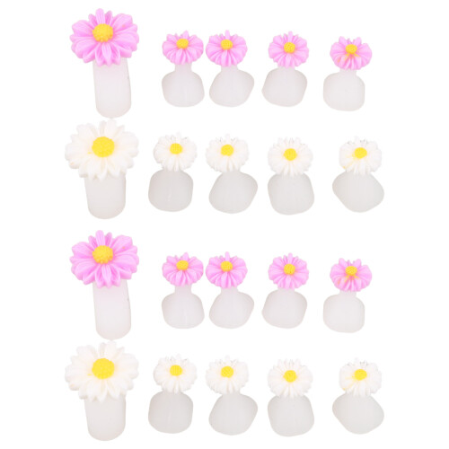 4 Set Divaricatori Dita In Silicone Per Pedicure 1