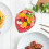 Piatto Antipasto In A Forma Fragola Rosso 4