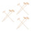 9 Pezzi Mini In Bamboo Per Sandbox Da Meditazione 7