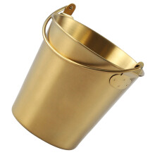 mini metal chip serving bucket multi-functional ice cube bucket