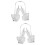 2 Pezzi Clip Sollevamento Naso Trasparente Per 7