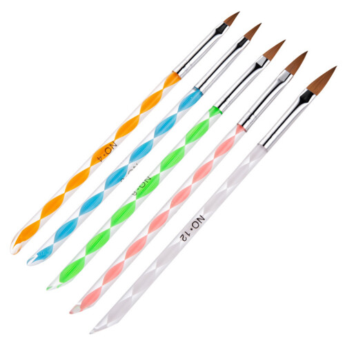 2 Set 10 Pezzi Per Nail Art In Cristallo Acrilico 1