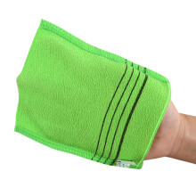 5 Stuks Exfoliërend Badhanddoek Voor Gebruik In De Douche Groen
