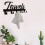 1Pc Black Iron Towel Hanging Rack Kitchen Bedroom Wall Mount Hook 9