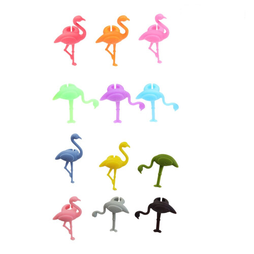 12 Pezzi Segnavino In Silicone Con Design 2