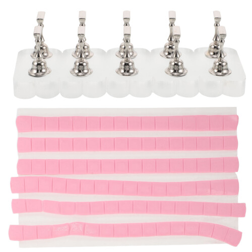Set Tavolo Unghie Con Base Rettagolare