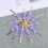 100 Pezzi Bow In Acciaio Per Sacchetti Caramelle (Viola) 5