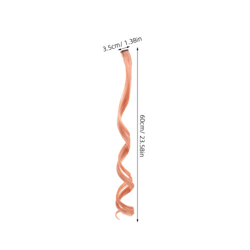 2 Pezzi Extension Colorati Con Clip Per Donne Lunghe 1