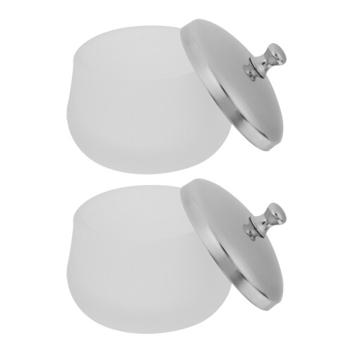 2 Pezzi Bacchetta Acrilico Liquido Dappen Dish in Opaco 2