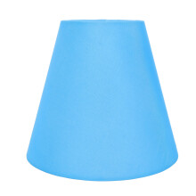 Blue Vintage Lamp Shade Cloth Cover for Tabletop Lamp