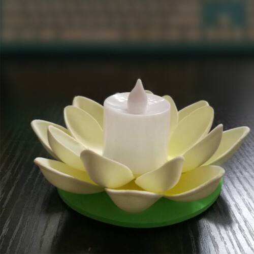 6 Pezzi Lanterna Galleggiante LED 11,5 Cm a Forma 2