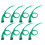 12 Pezzi Extension Lisci Con Clip 4